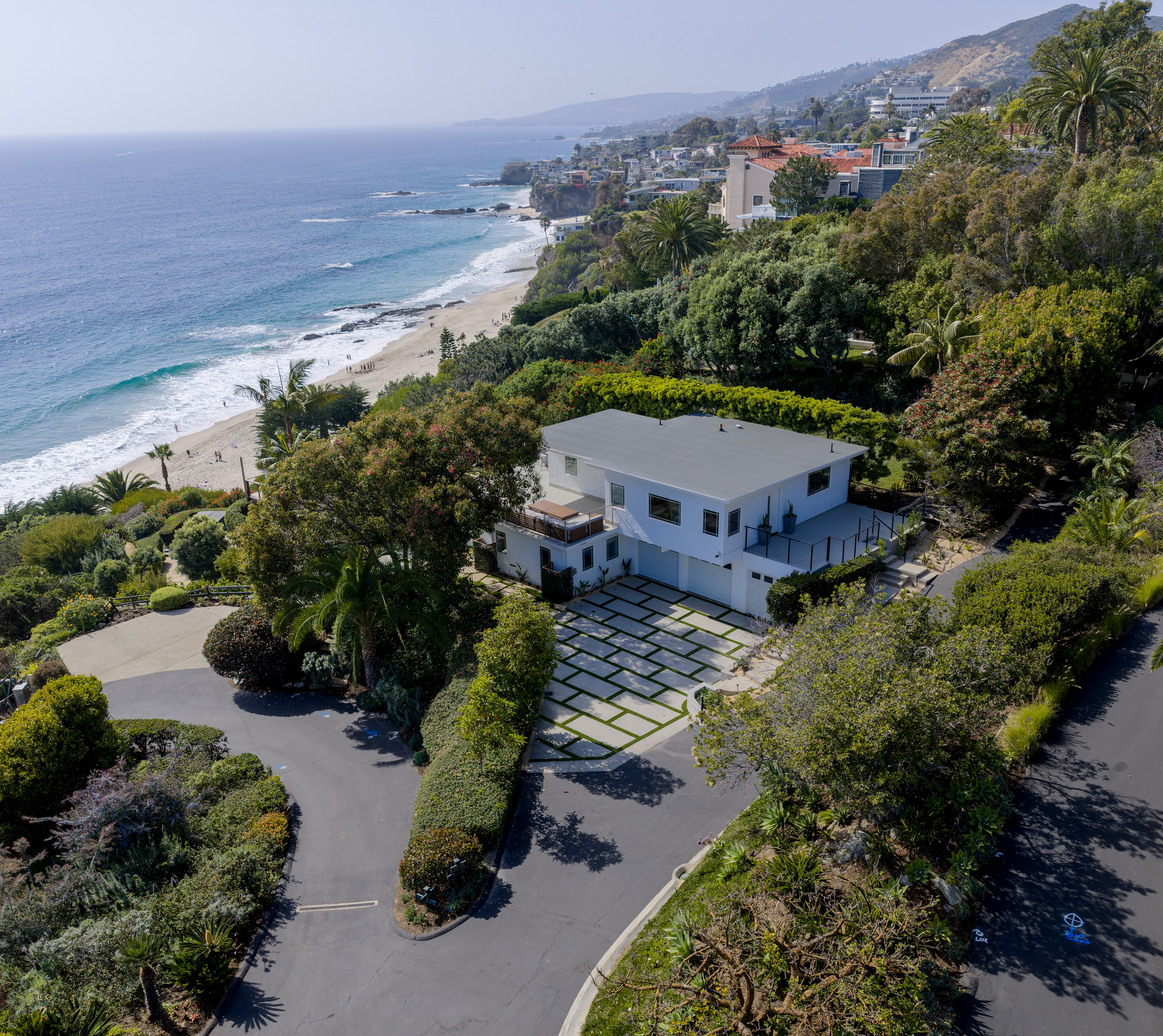 Wide aerial panorama