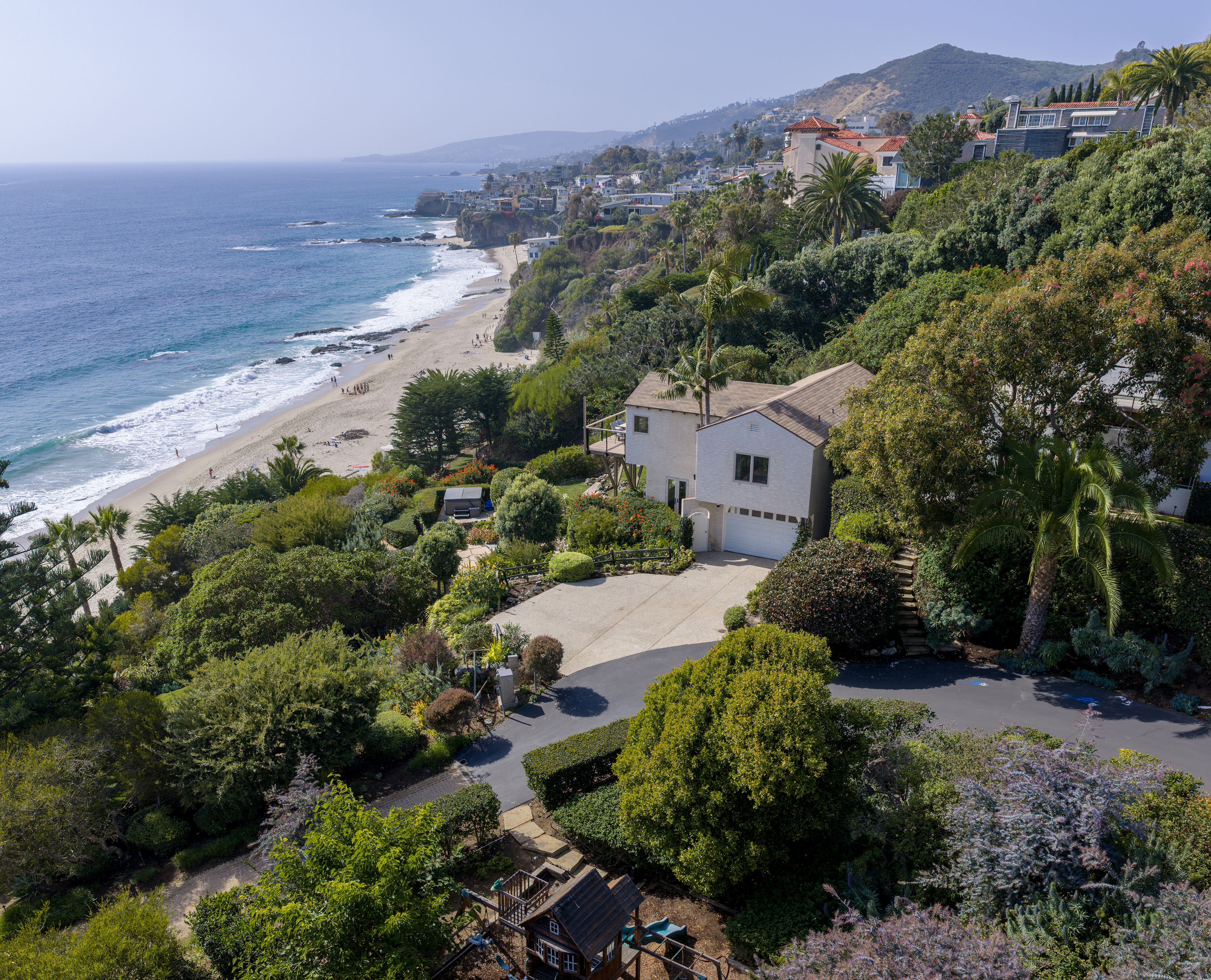 Aerial pano view